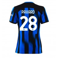 Inter Milan Benjamin Pavard #28 Hjemmebanetrøje Dame 2023-24 Kortærmet